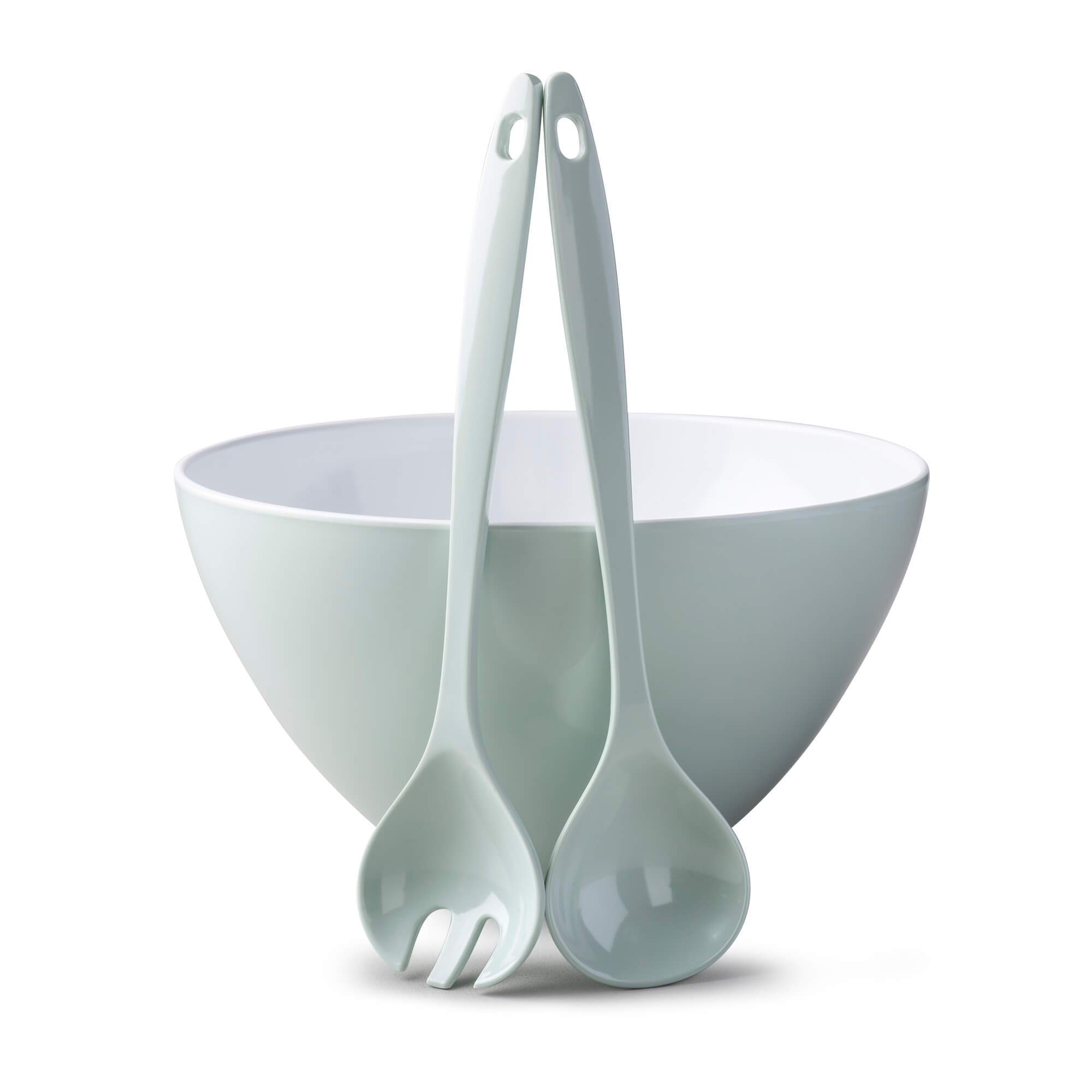 Zeal Melamine Salad Bowl 26cm in Light Green