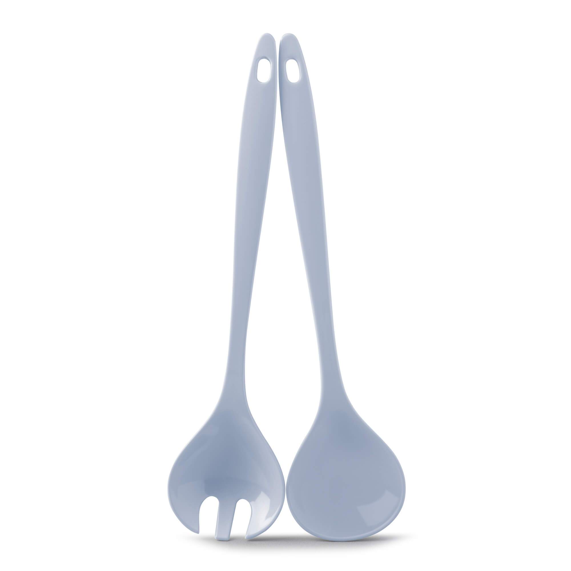 Zeal Melamine 2-Piece Salad Servers Set Blue Duck Egg Blue