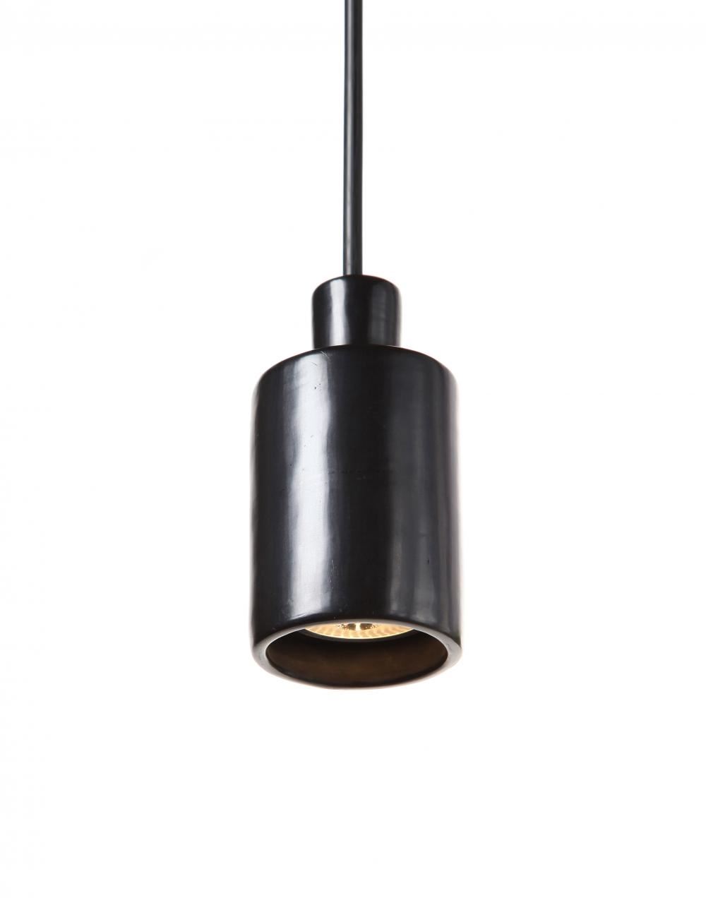 David Pompa Can Pendant Regular Black Designer Pendant Lighting