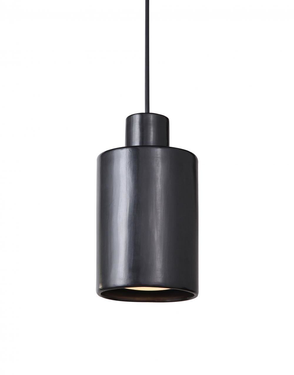 David Pompa Can Pendant Large Black Designer Pendant Lighting