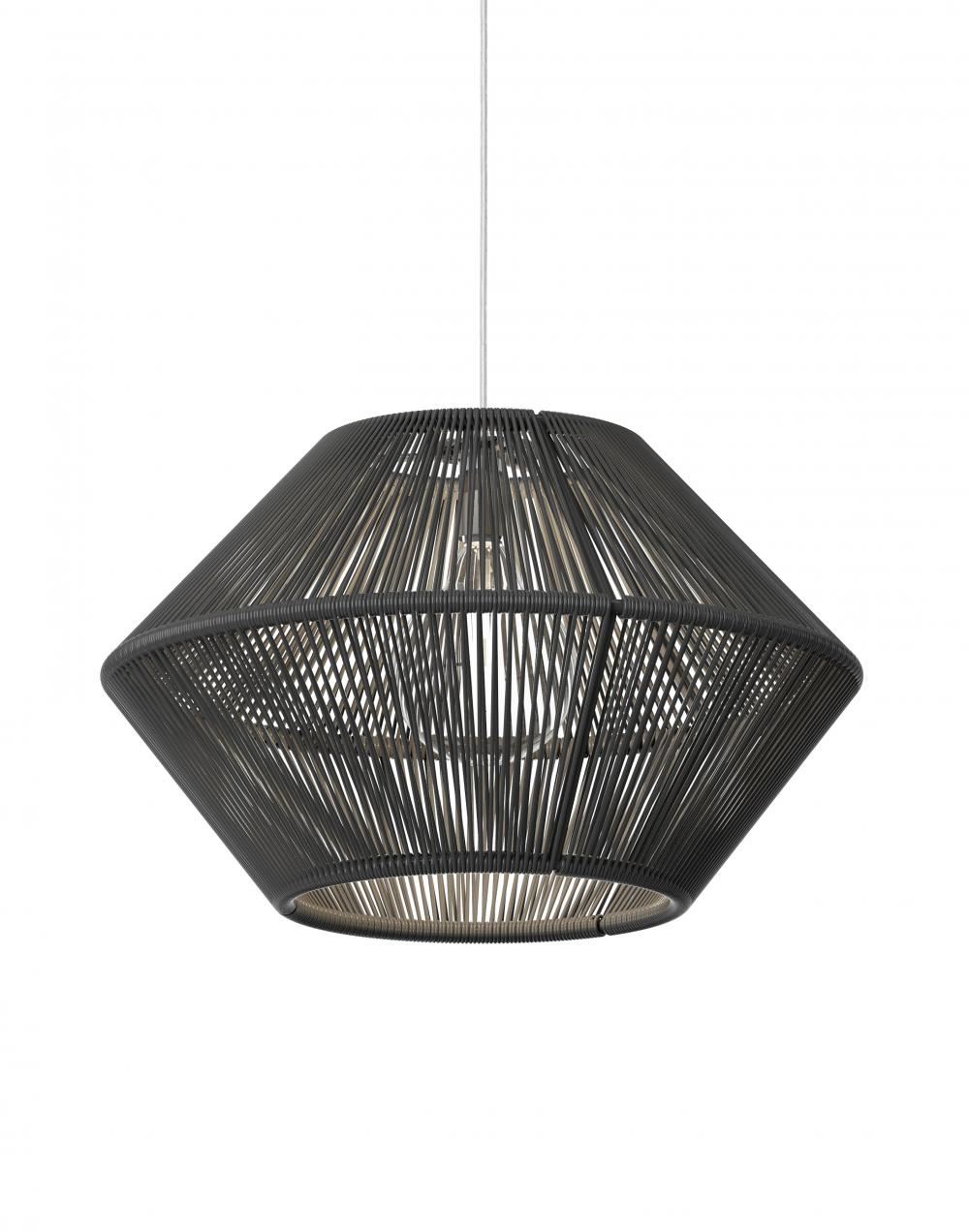 Caleta Pendant Lamp Large Dark Grey