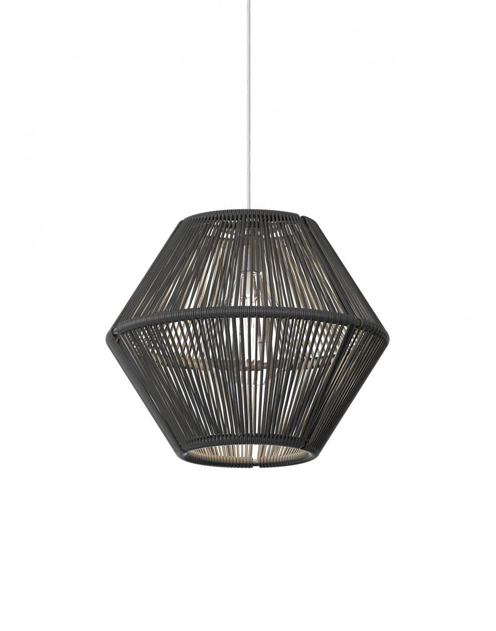 Caleta Pendant Lamp Medium Dark Grey