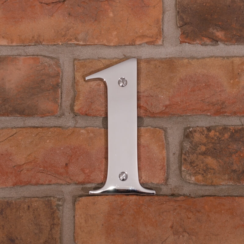 Best Chrome House Numbers 20 Most Popular Choice Mart UK