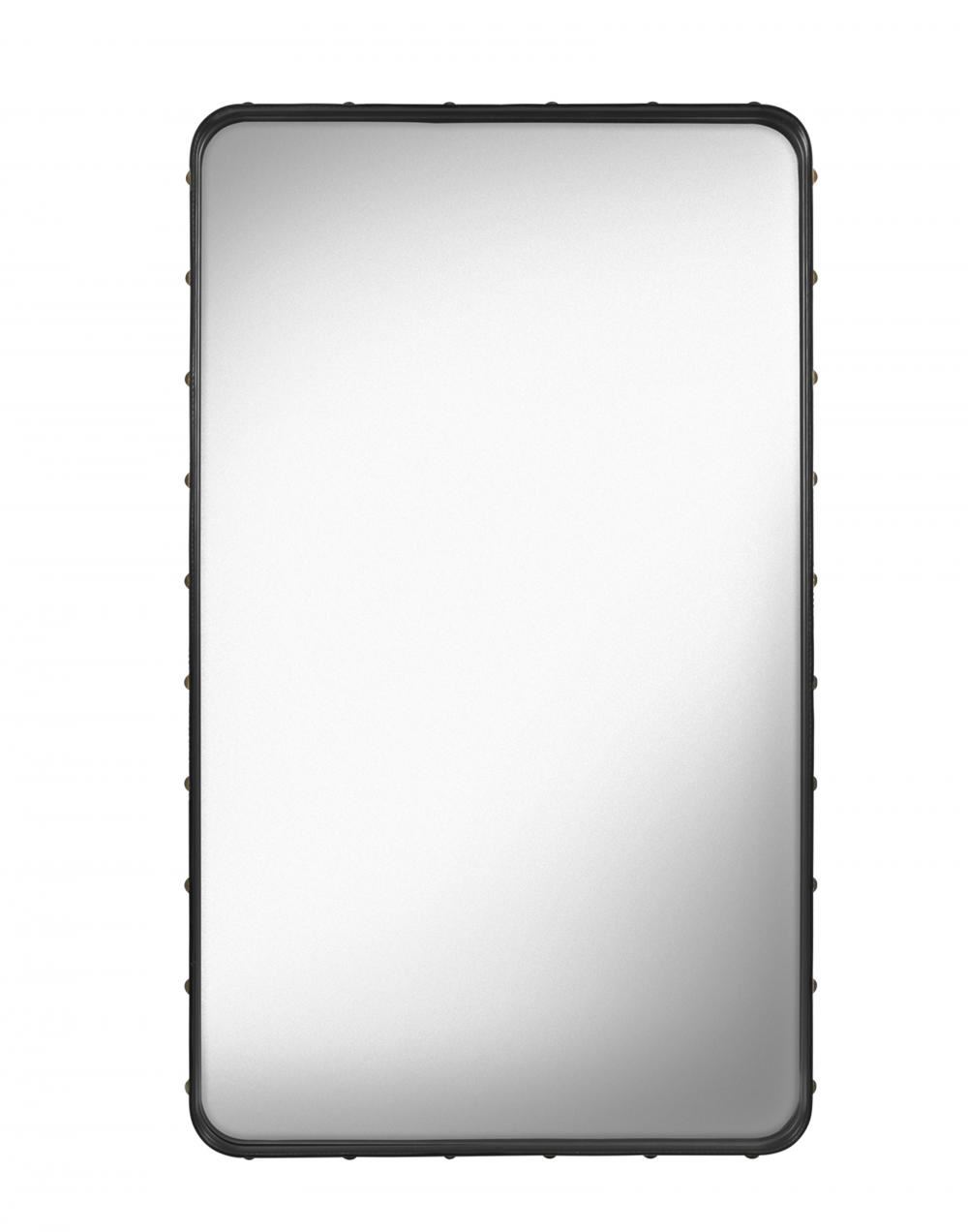 Adnet Rectangulaire Wall Mirror Medium Black