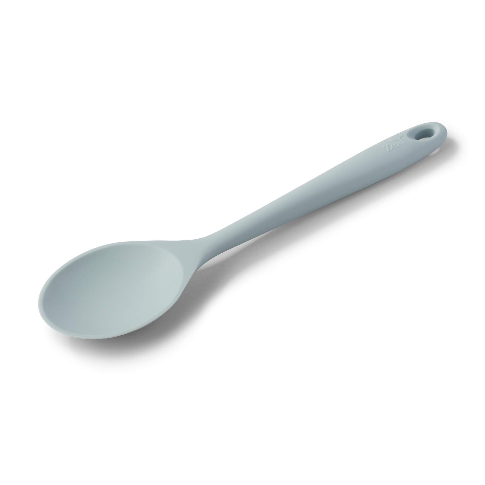 Zeal Silicone Cooking Spoon 28cm in Duck Egg Blue