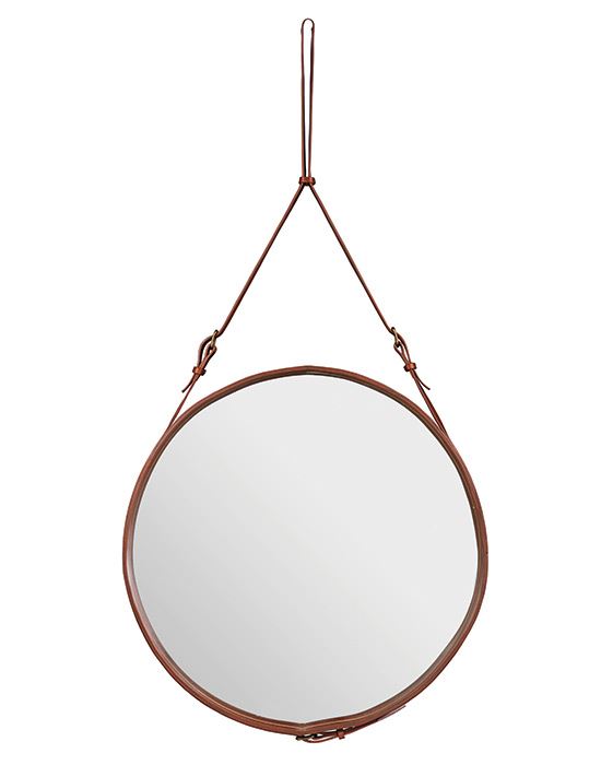 Adnet Circulaire Mirror Large Tan