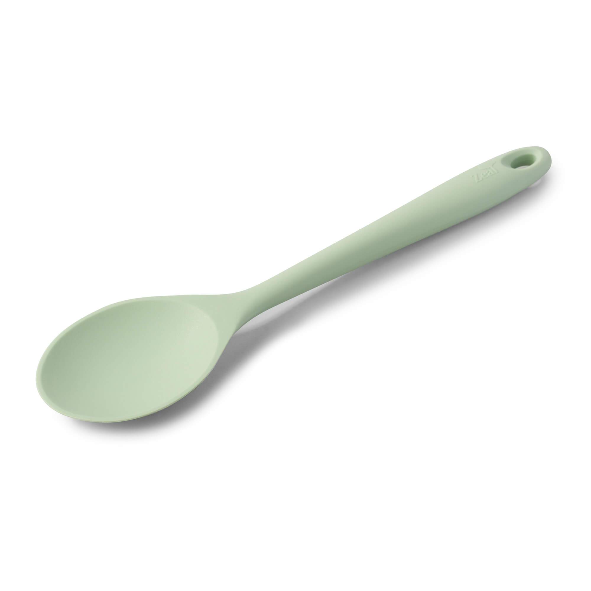 Zeal Silicone Cooking Spoon 28cm in Pale Green