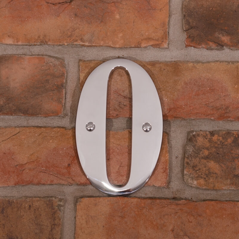 Best Chrome House Numbers 20 Most Popular Choice Mart UK