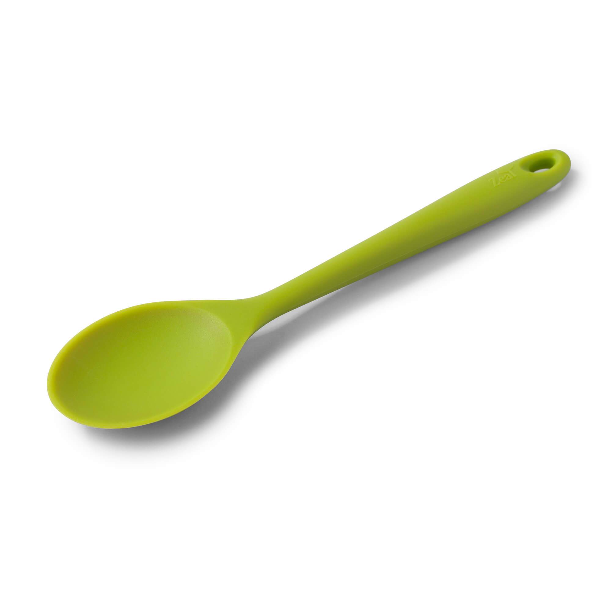 Zeal Silicone Cooking Spoon, 28cm, Lime Green