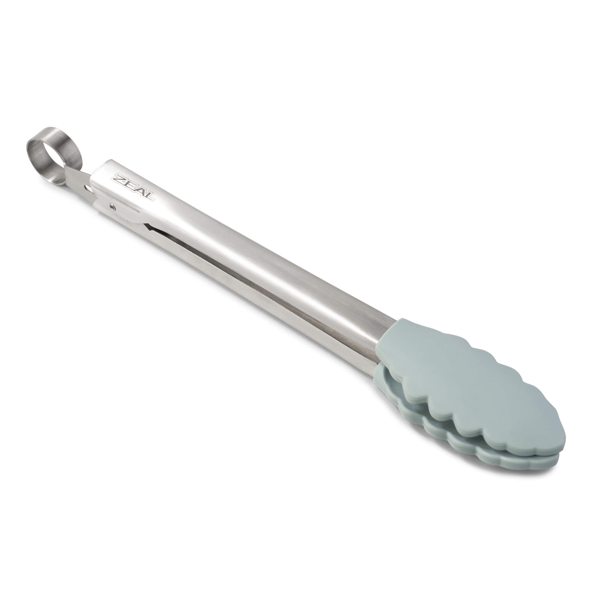 Zeal Silicone Cooking Tongs 25cm in Duck Egg Blue