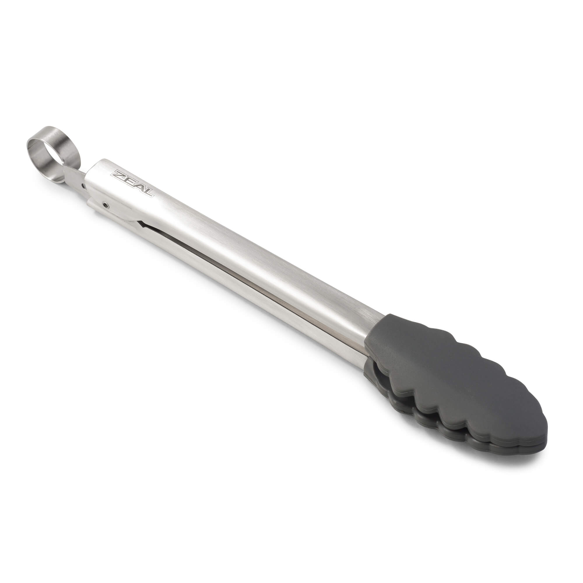 Zeal Silicone Cooking Tongs 25cm in Dark Grey
