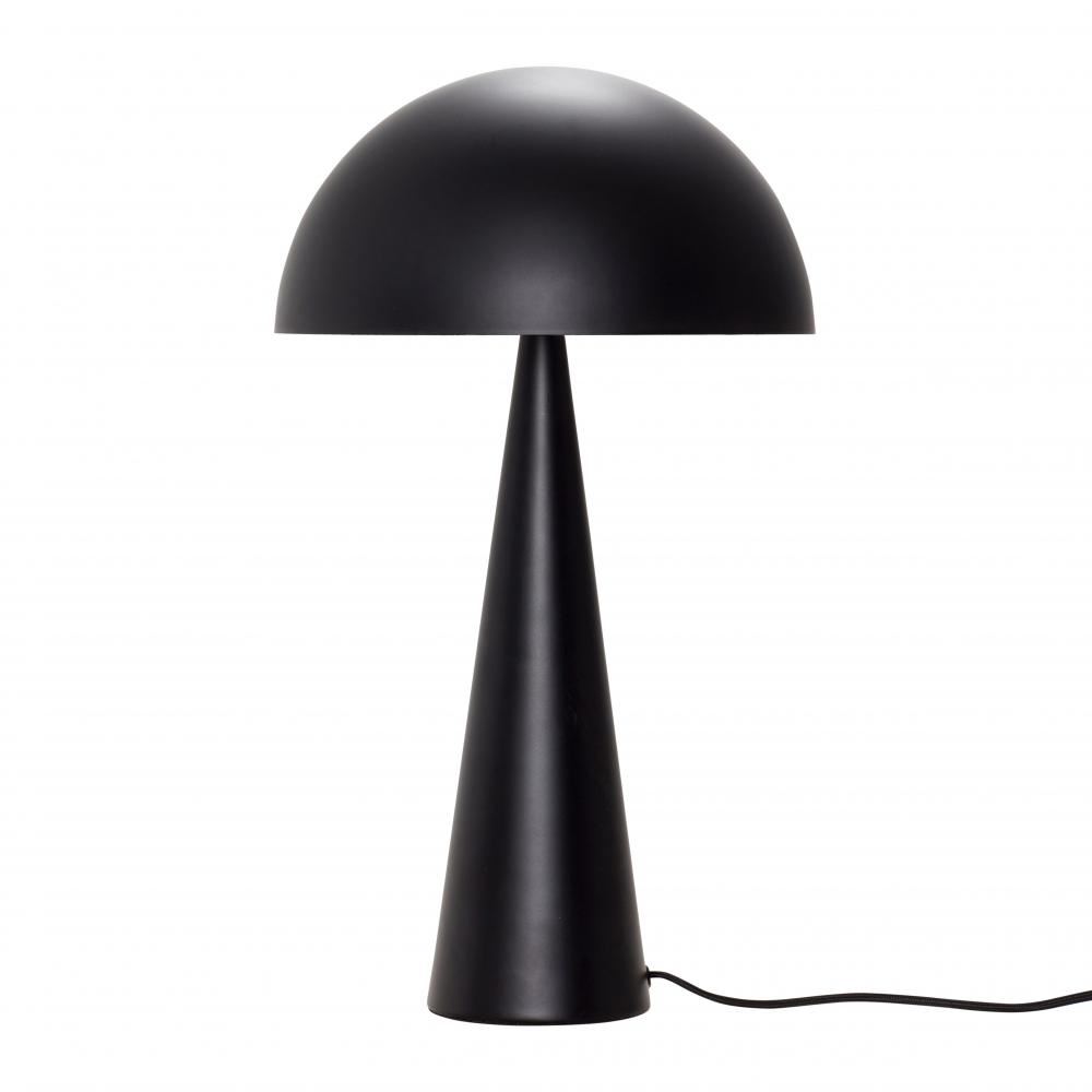 Tall Portabello Table Lamp Black Metal