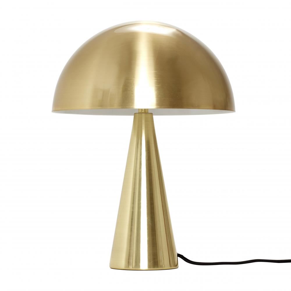 Short Portobello Table Lamp Brass