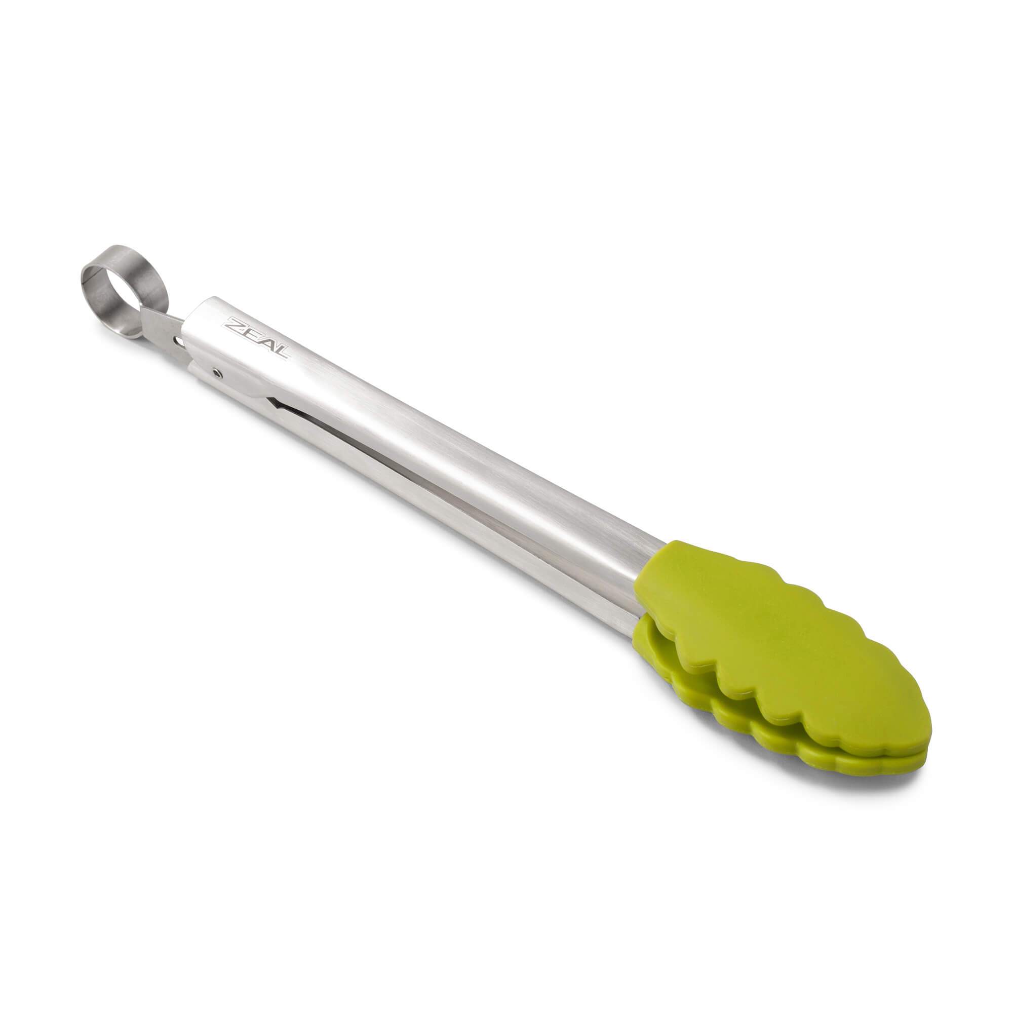 Zeal Silicone Cooking Tongs 25cm in Lime
