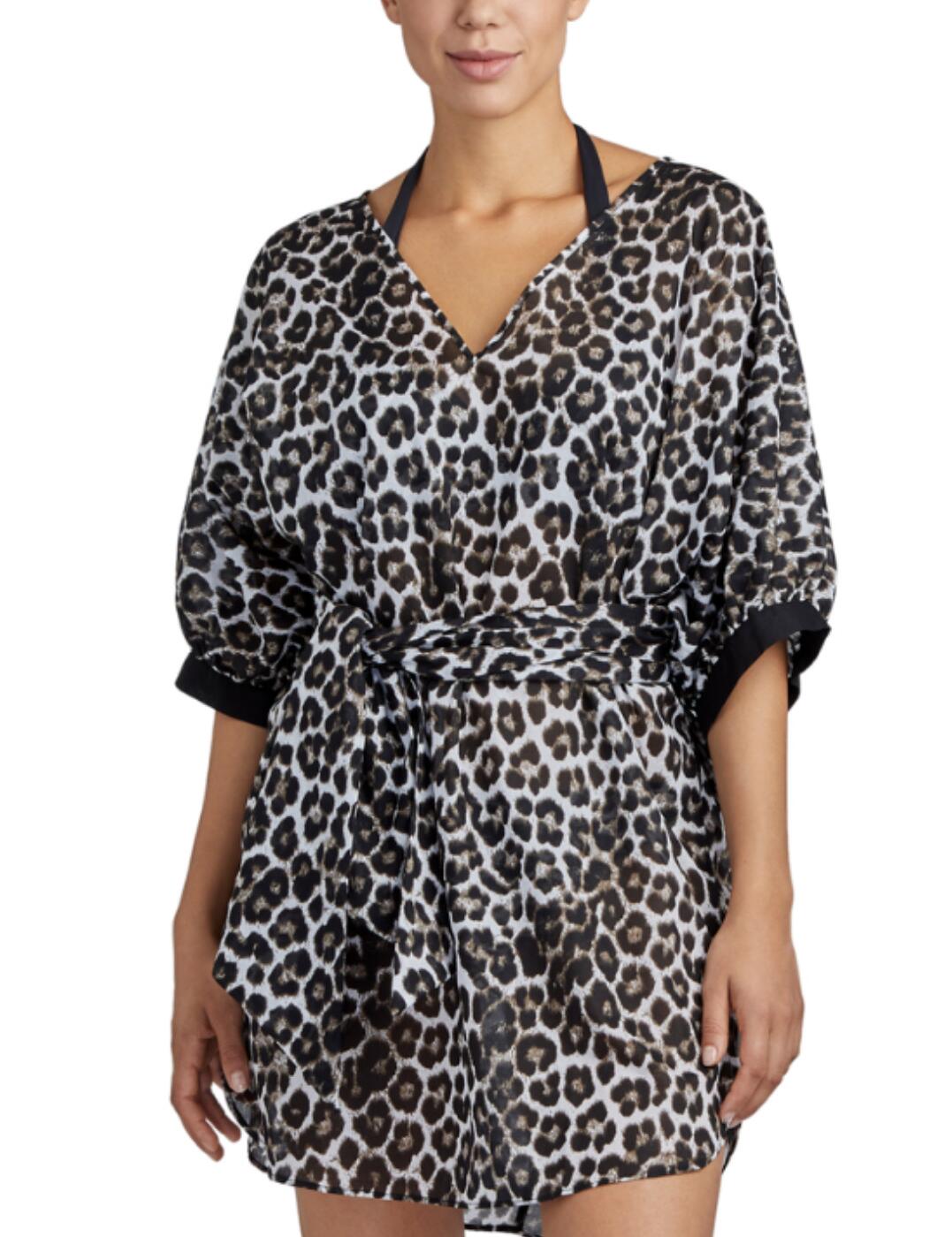 Introducing the beautiful Peau Sauvage range by Aubade! Wear this luxurious beach tunic and feel nothing but confidence. Features a tie waist to accentuate your curves. Lovely V-neckline to offer modesty whilst still maintaining sex appeal. Feel secure and comfortable in this soft tunic poolside or on the beach.  Fun feminine fit Modest yet sexy Tie waist to show off curves Sexy V-neckline Country of origin: China Composition: 100% Cotton  Listed in UK sizes  54538-97314 TZ69 Tunic
