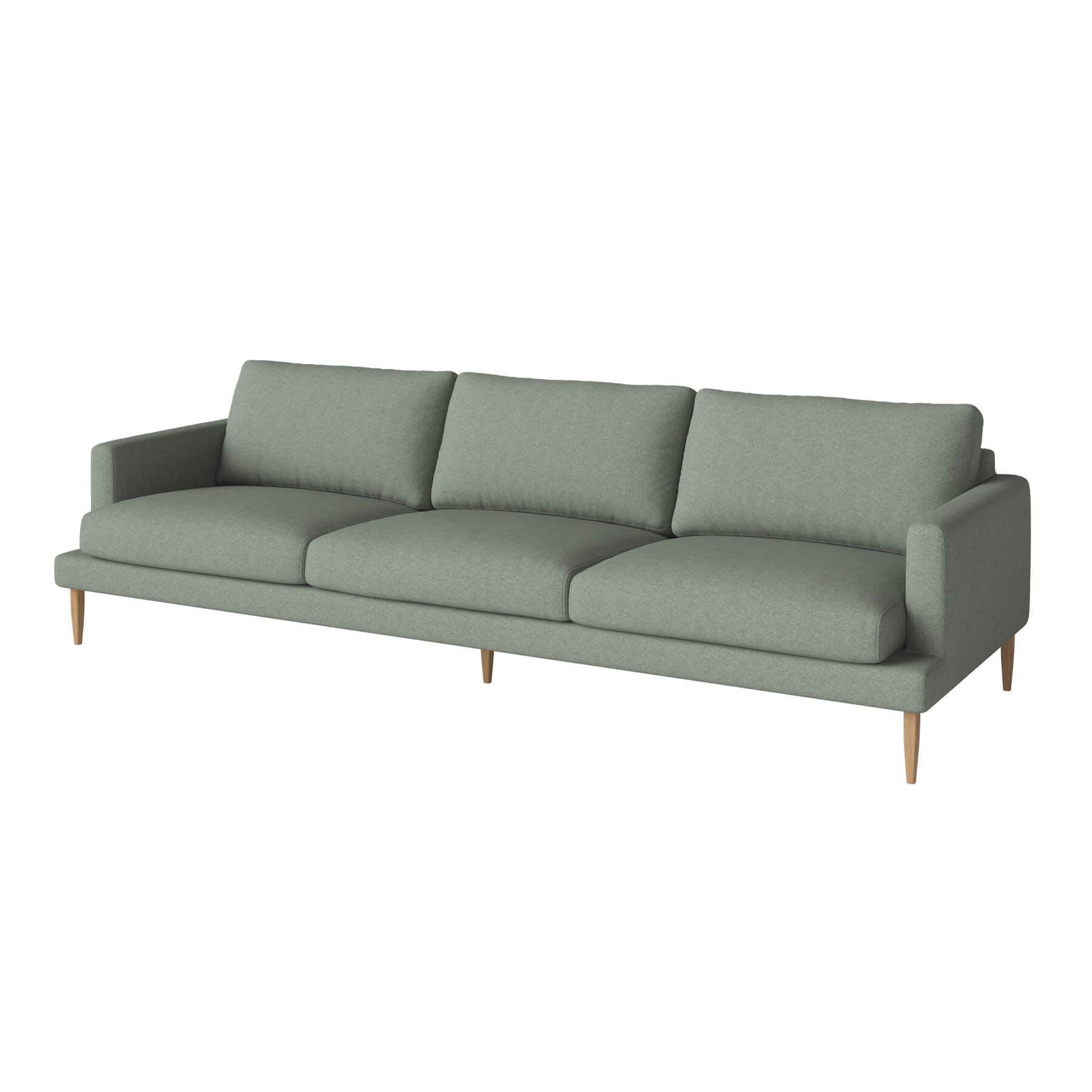 Bolia Veneda Sofa 4 Seater Sofa Oiled Oak Qual Green Designer Furniture From Holloways Of Ludlow