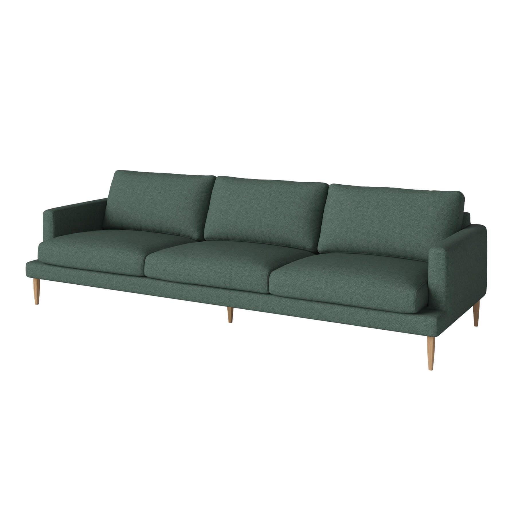 Bolia Veneda Sofa 4 Seater Sofa Oiled Oak Qual Sea Green Designer Furniture From Holloways Of Ludlow