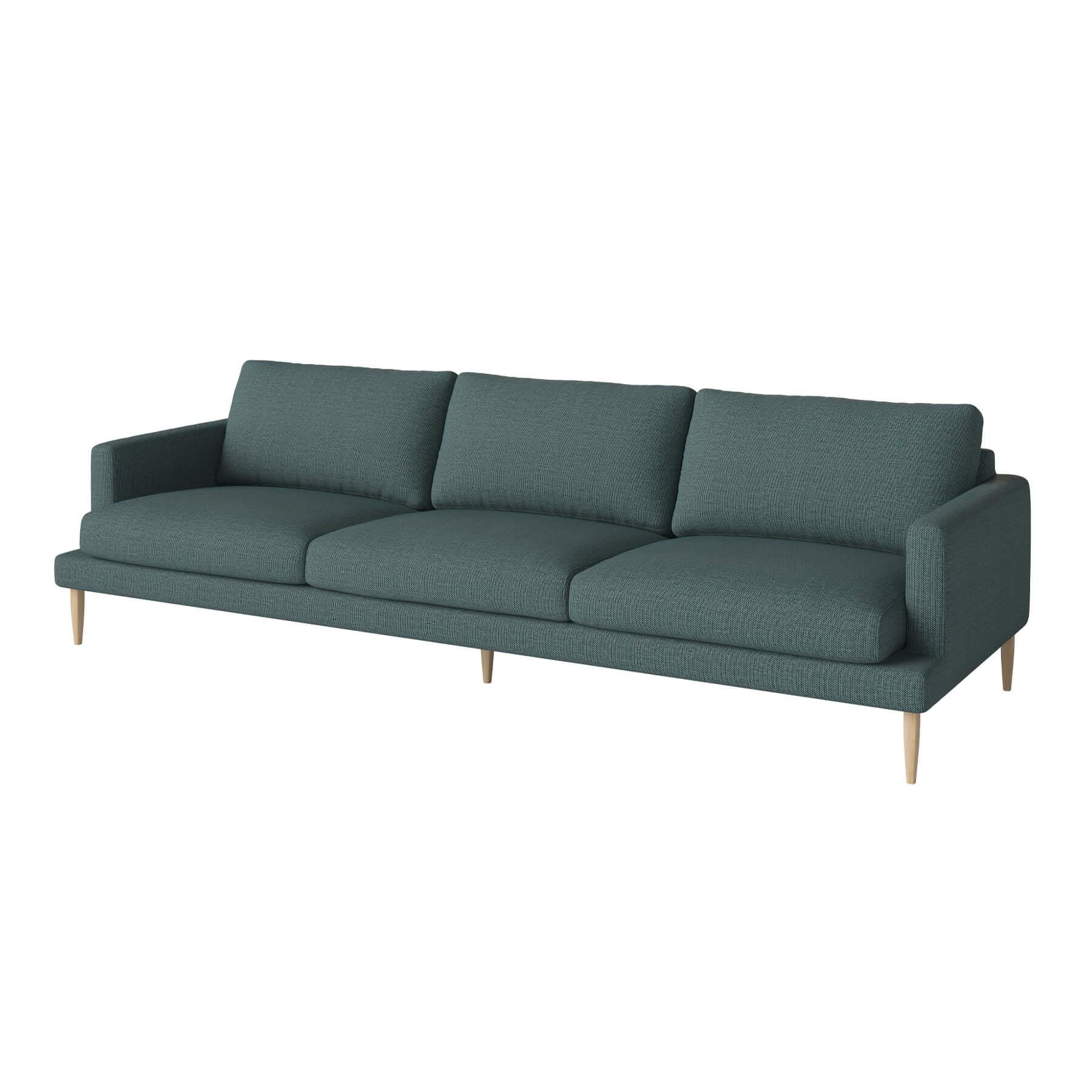 Bolia Veneda Sofa 4 Seater Sofa White Oiled Oak London Sea Green Designer Furniture From Holloways Of Ludlow