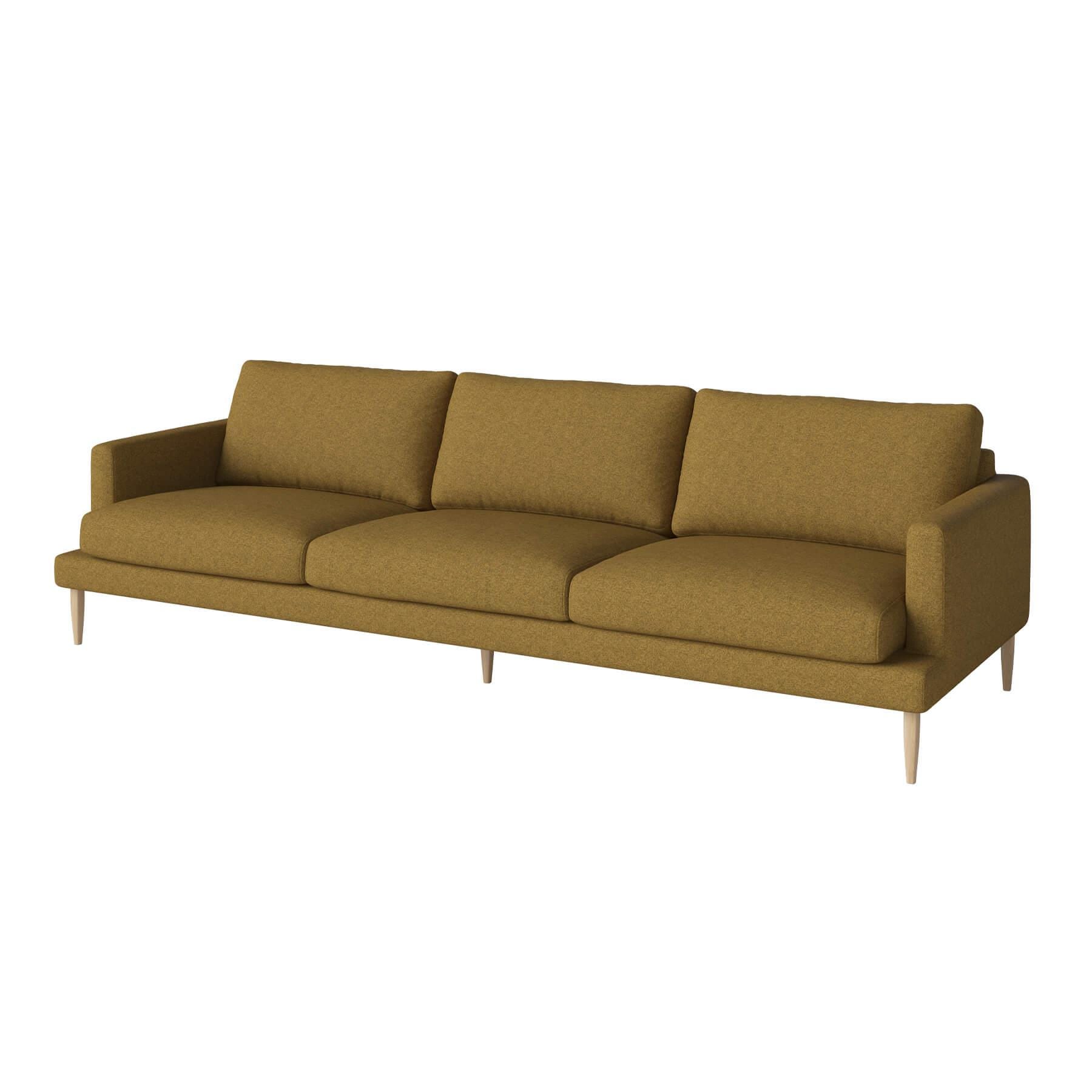 Bolia Veneda Sofa 4 Seater Sofa White Oiled Oak Qual Curry Brown Designer Furniture From Holloways Of Ludlow