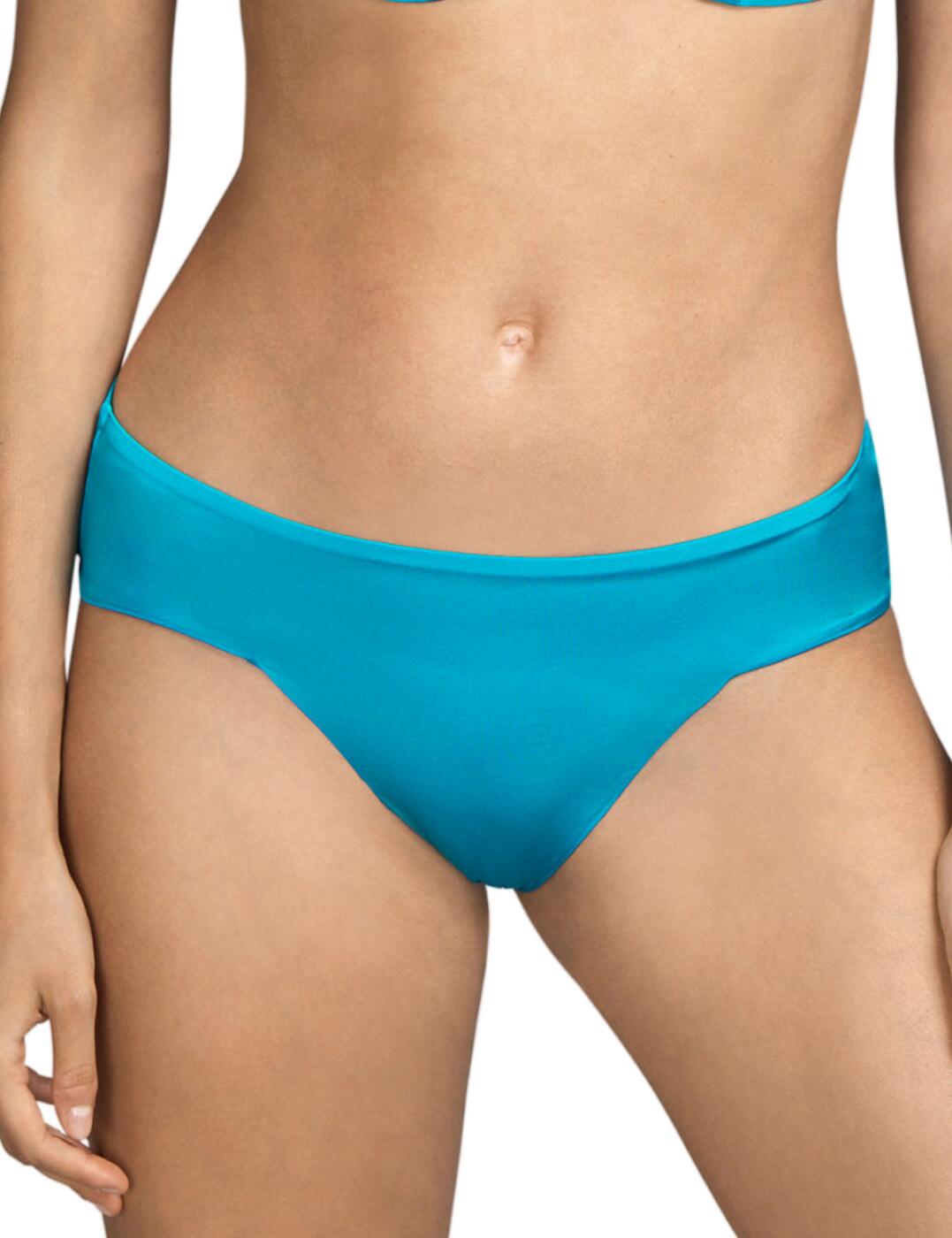 The De Gouges collection from Andres Sarda entices with its elegant touches to your luxurious swimwear choices. These Rio bikini briefs feature a classic cut with comfortable medium rear coverage and a mid-rise waist. The elastic material clings to your curves, subtly accentuating them, while the original front cut of these bikini briefs will make you stand out in the best of ways.  Elegant simplistic design Mid-rise waist Moderate rear coverage Matching coordinates available Care: Hand wash Country of origin: Spain Composition: 85% Polyamide &pipe; 15% Elastane  Listed in UK sizes  54733-97605-1266251 3410650 Bikini Bottoms