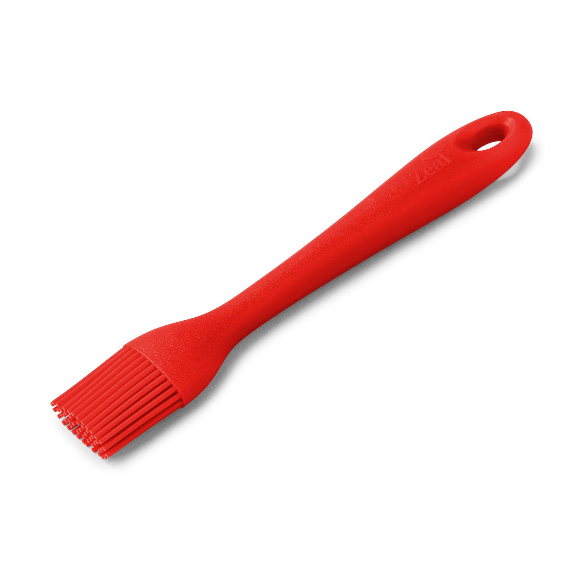 Zeal Silicone Pastry Basting Brush, Red