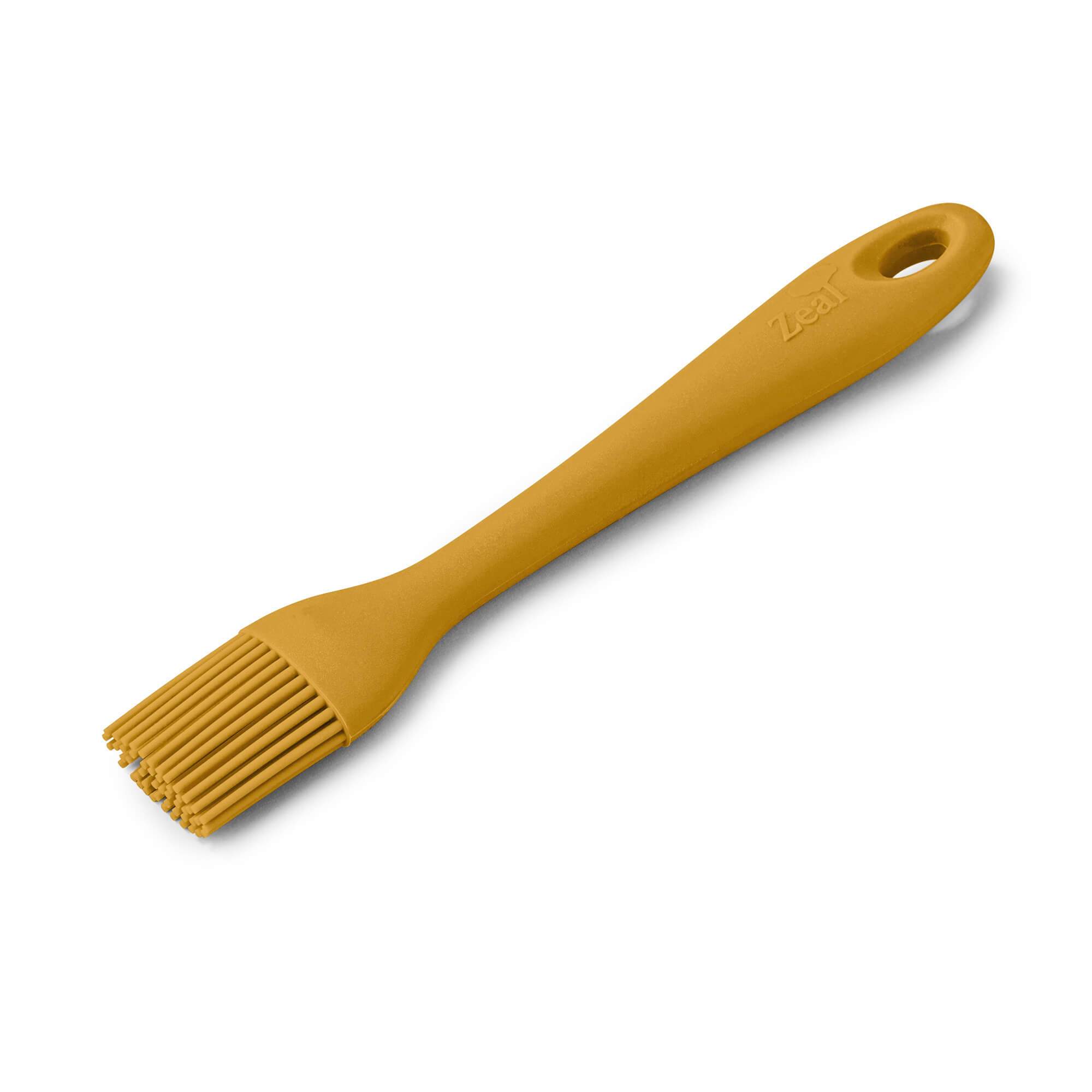 Zeal Silicone Pastry Basting Brush, Mustard