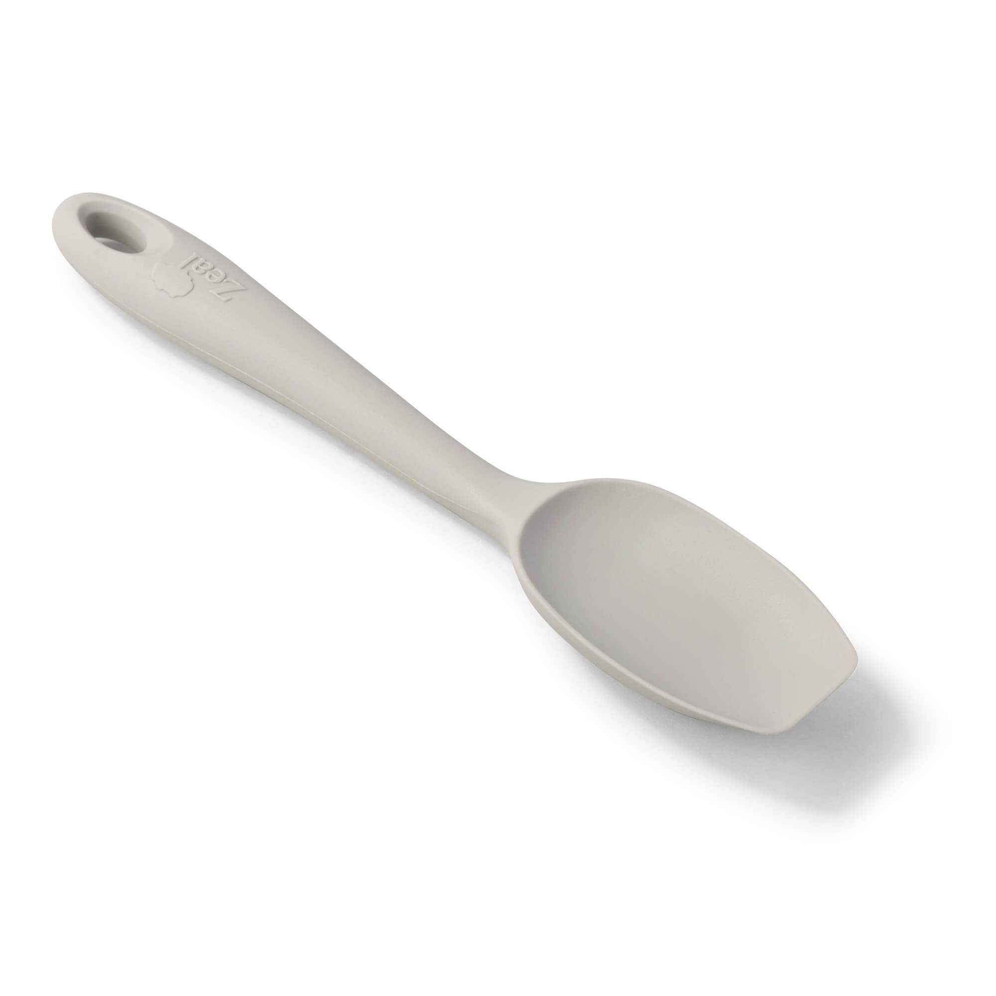 Zeal Silicone Spatula Spoon, Small 20cm, French Grey