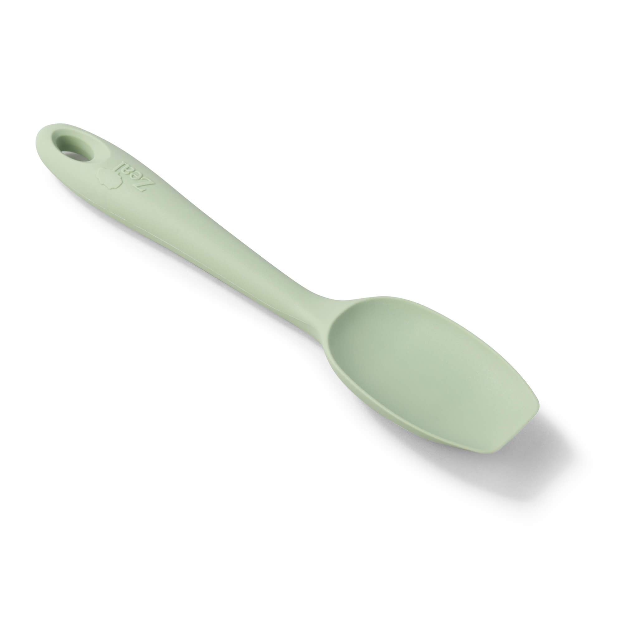 Zeal Silicone Spatula Spoon, Small 20cm, Sage Green