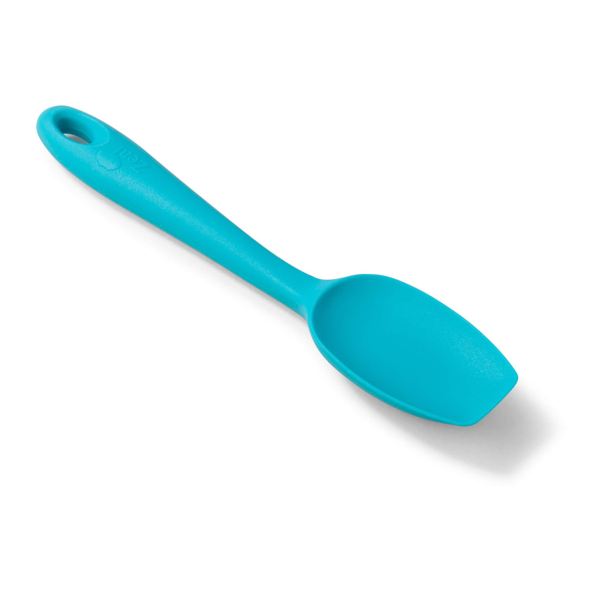 Zeal Silicone Spatula Spoon, Small 20cm, Aqua