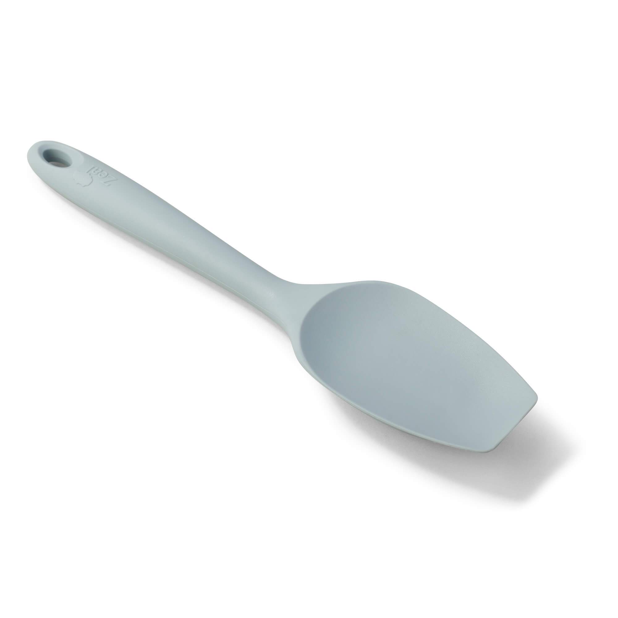 Zeal Silicone Spatula Spoon, Large 26cm, Duck Egg Blue