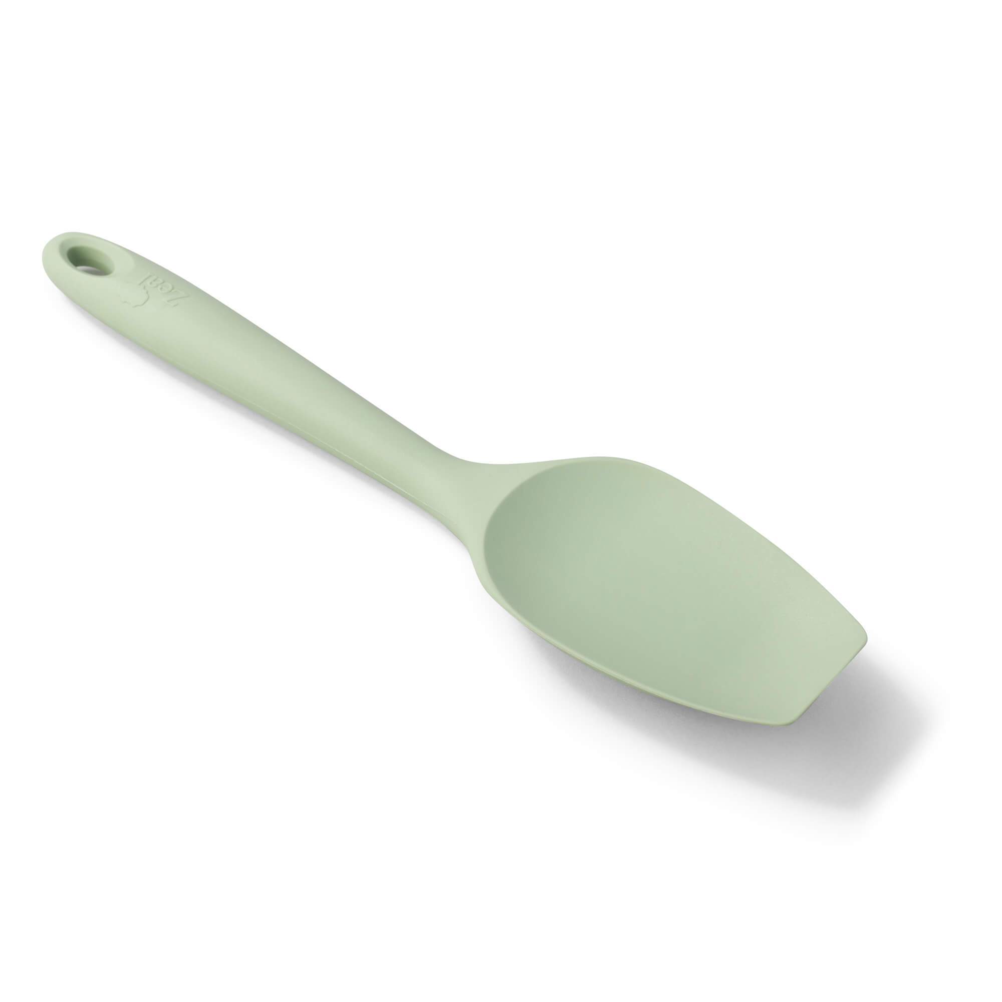 Zeal Silicone Spatula Spoon, Large 26cm, Sage Green