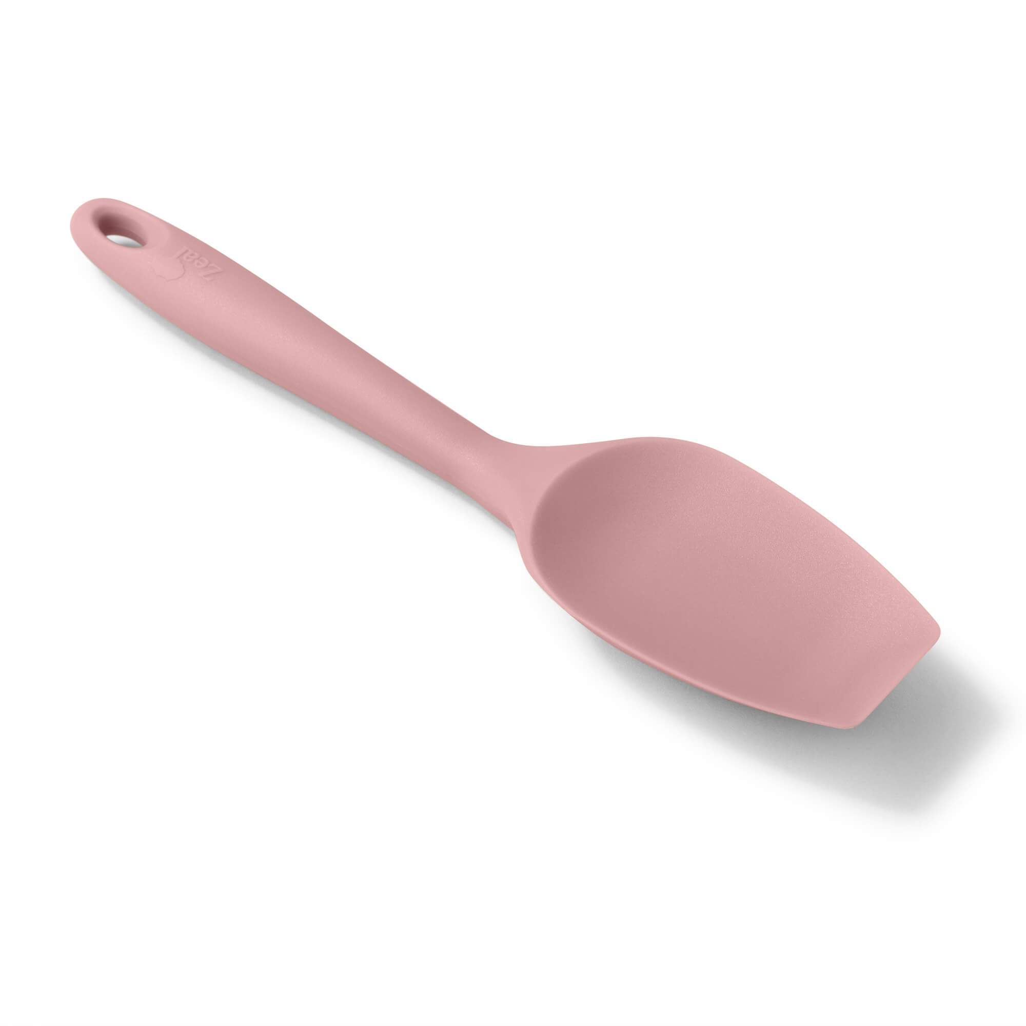 Zeal Silicone Spatula Spoon, Large 26cm, Rose
