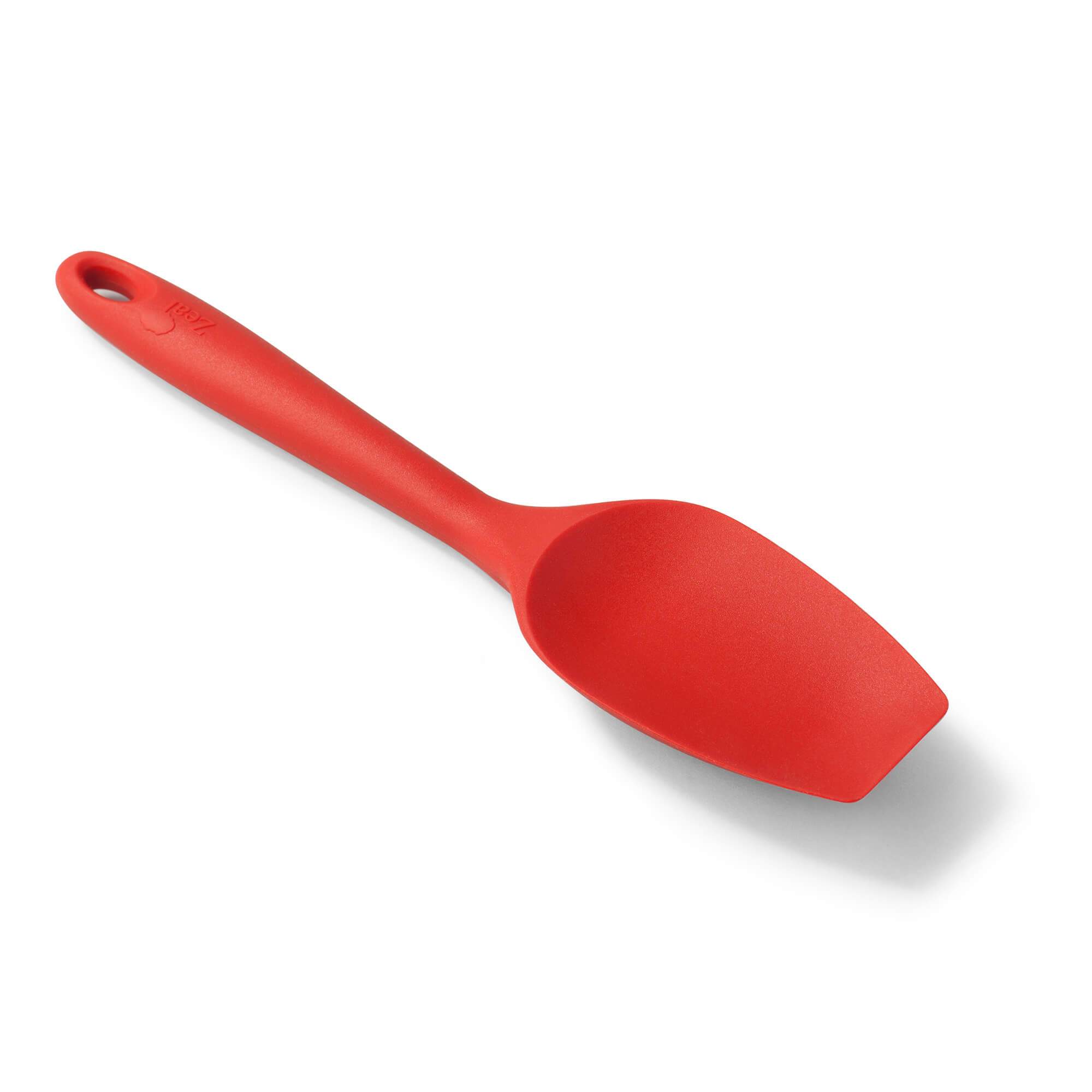 Zeal Silicone Spatula Spoon, Large 26cm, Red