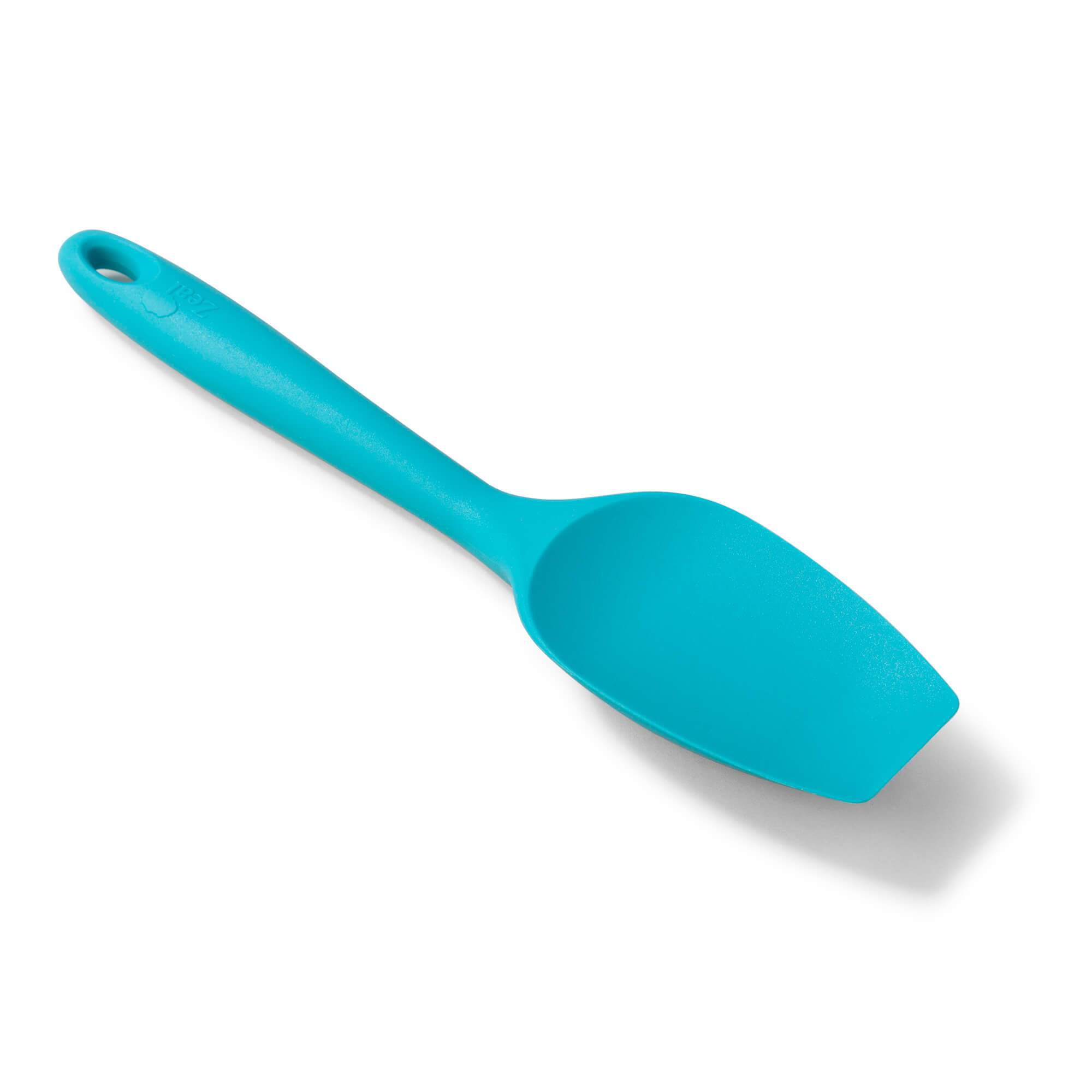 Zeal Silicone Spatula Spoon, Large 26cm, Aqua
