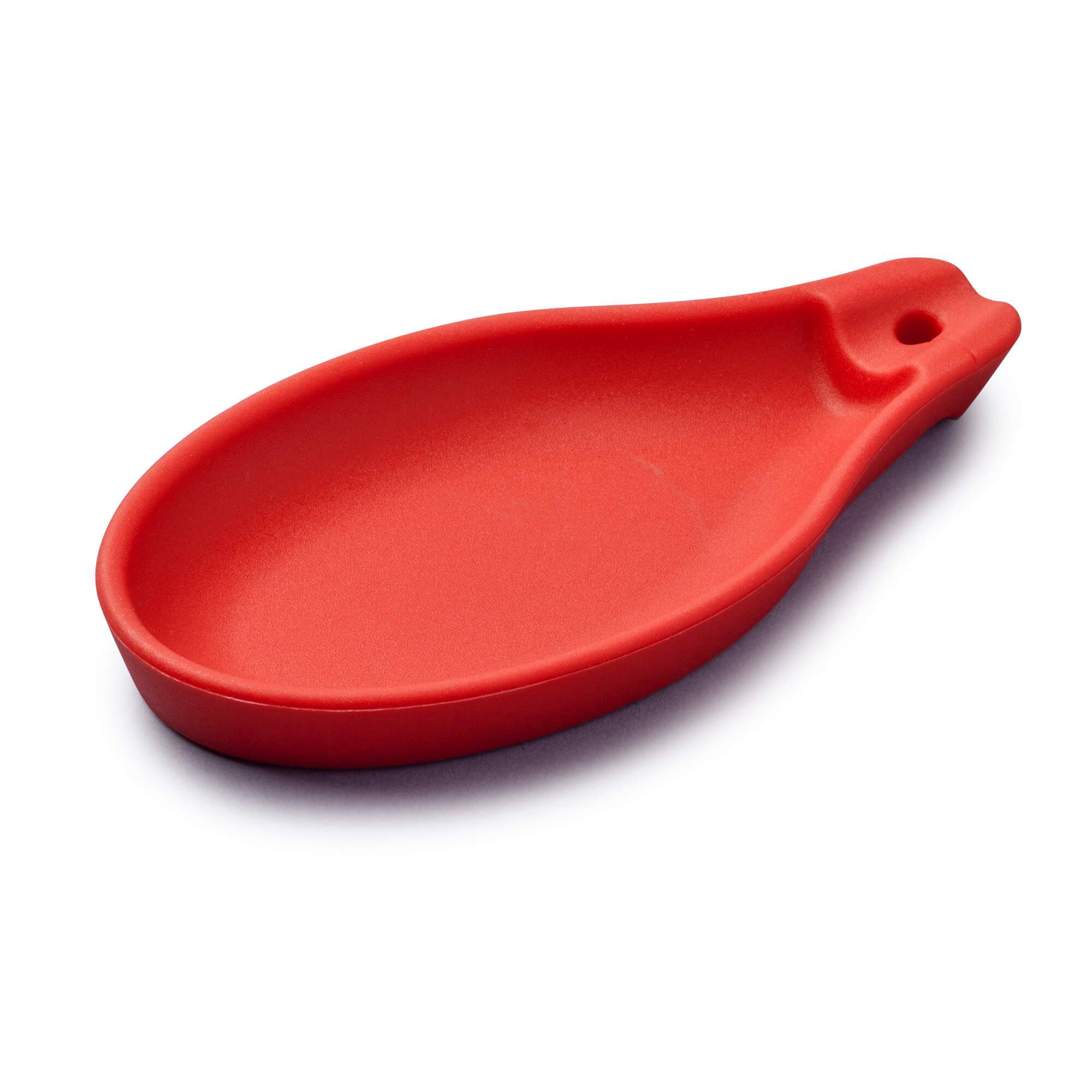 Zeal Silicone Cooking Spoon Rest in Red