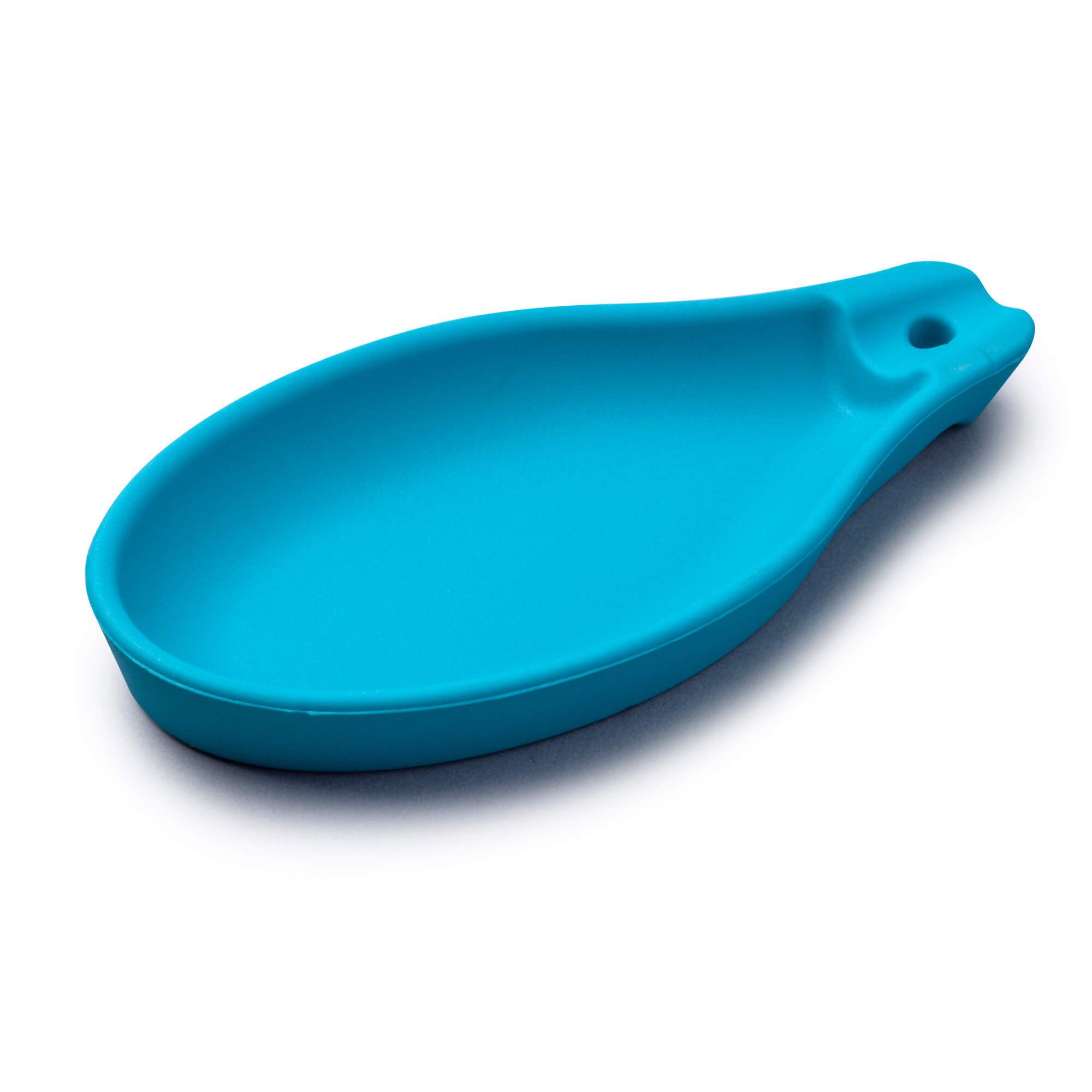 Zeal Silicone Cooking Spoon Rest in Aqua