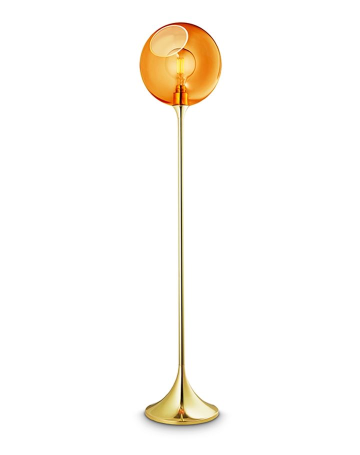 Ballroom Floor Light Amber Gold Edge With Gold Fittings