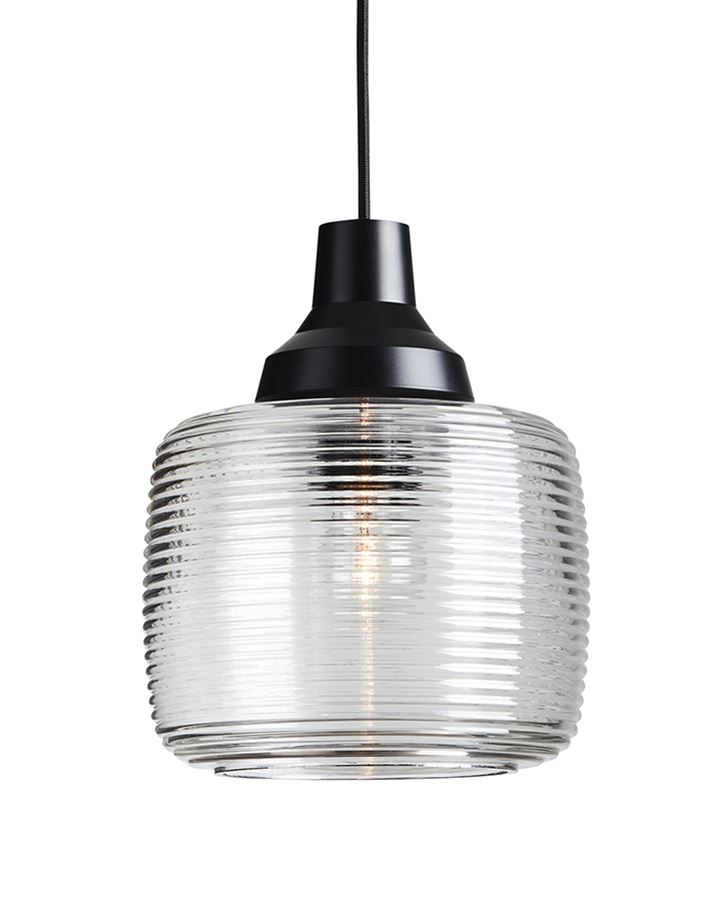 Design By Us New Wave Stripe Pendant Clear Designer Pendant Lighting