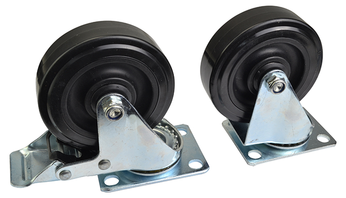 Image of 100mm 4" Caster With Rubber Wheel & Break