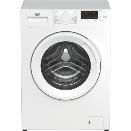 Beko Wtl84141w 8kg 1400 Spin Washing Machine White Euronics