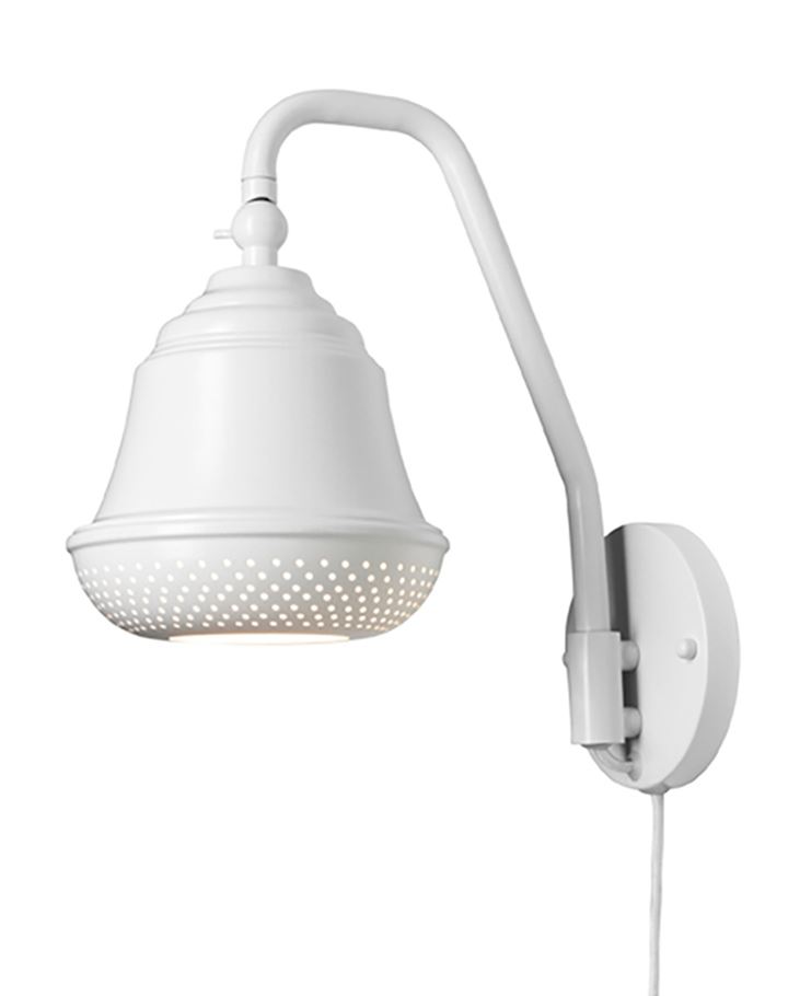 Bellis Wall Light White With White Cord