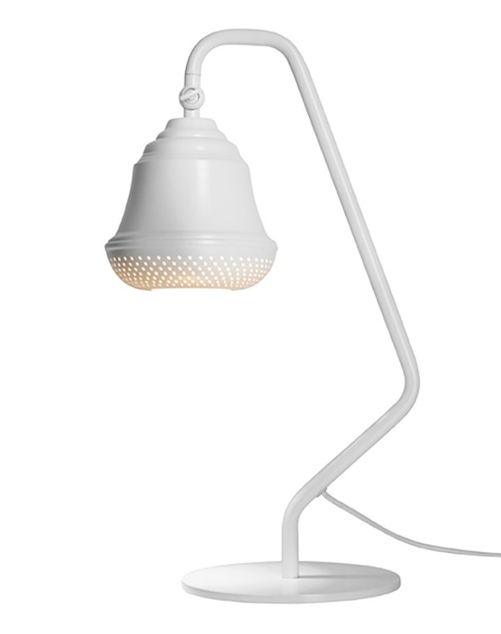 Bellis Table Light White With White Cord