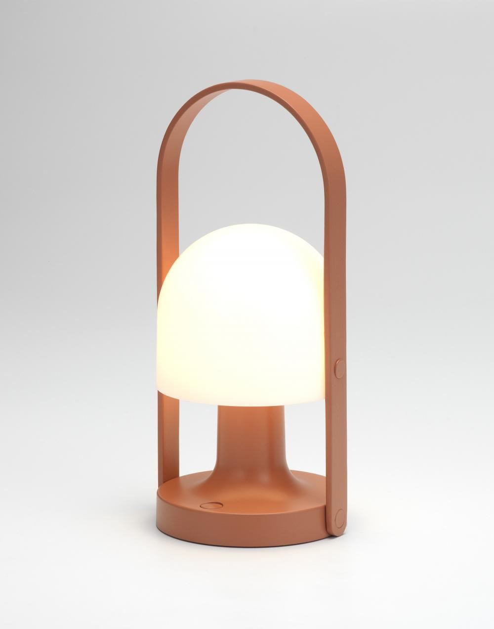 Follow Me Portable Table Light Terracotta