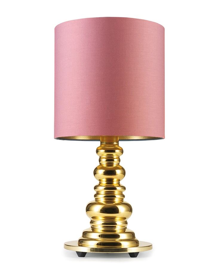 Punk Deluxe Table Light Rose Shade