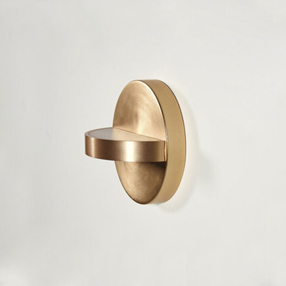 Plus Wall Light Brass