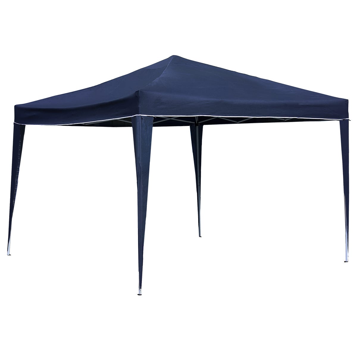 3m X 3m Foldable Pop Up Gazebo Marquee Tent For Camping Bbq In Four Colours Blue