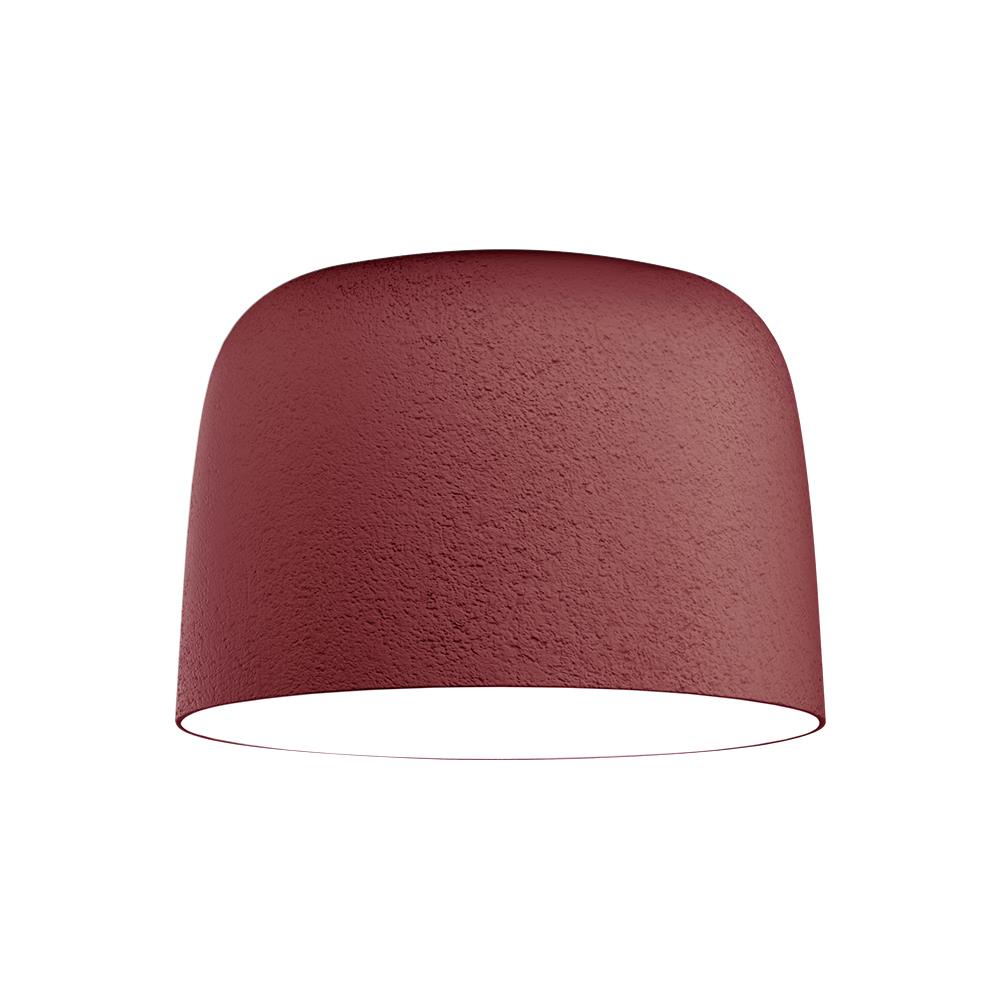 Djembe Wall Ceiling Light M Red