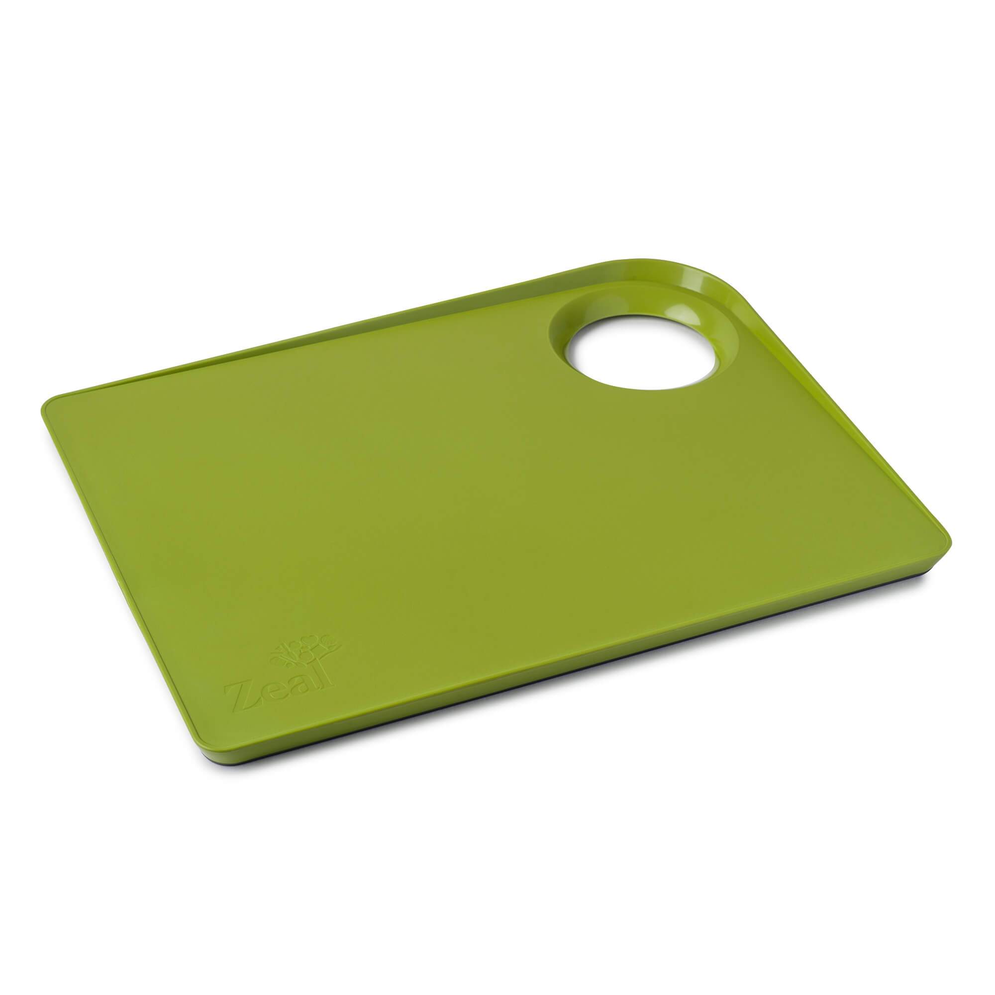 Zeal Straight to Pan Chopping Board Large in Lime