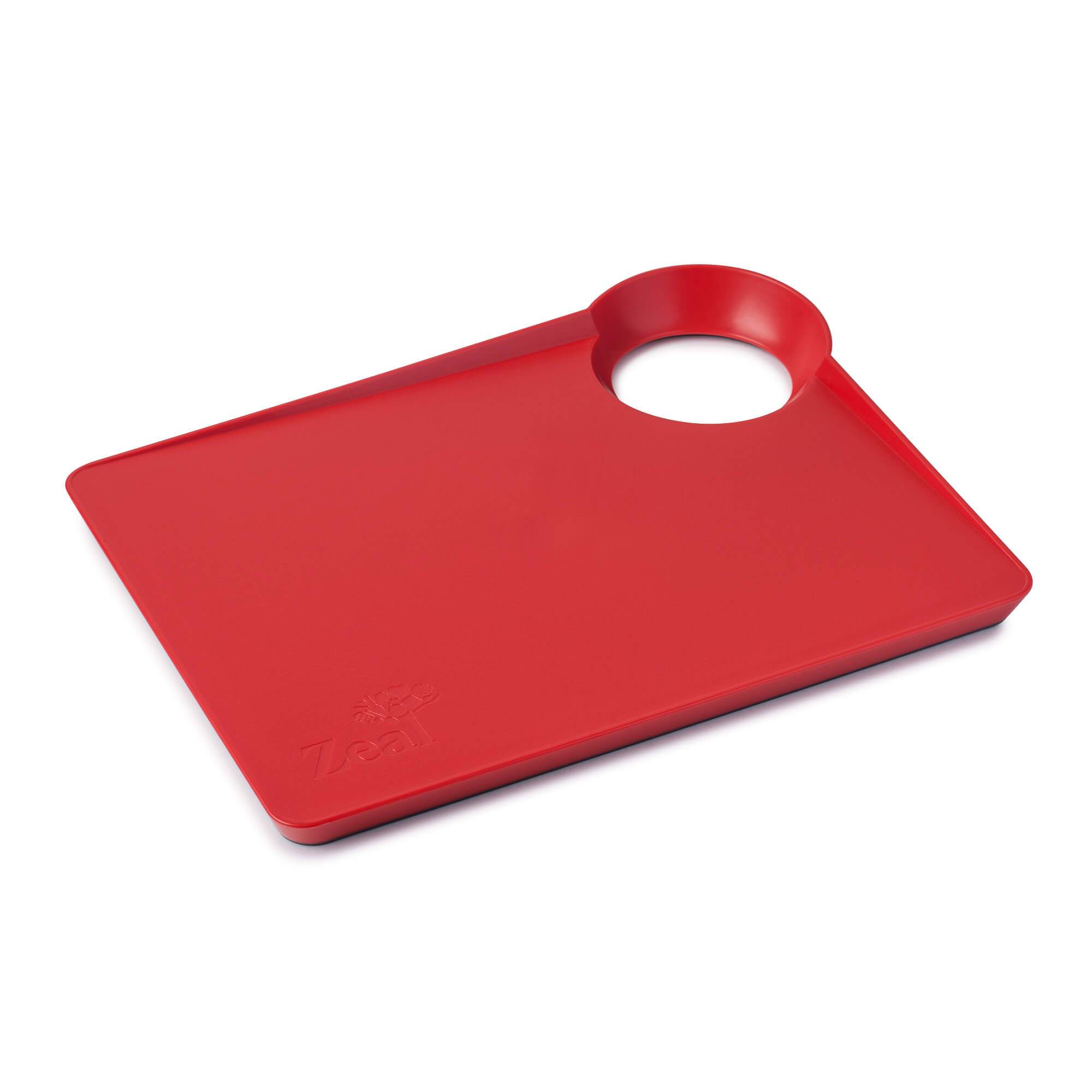 Zeal Straight to Panâ¢ Chopping Board, Small Red