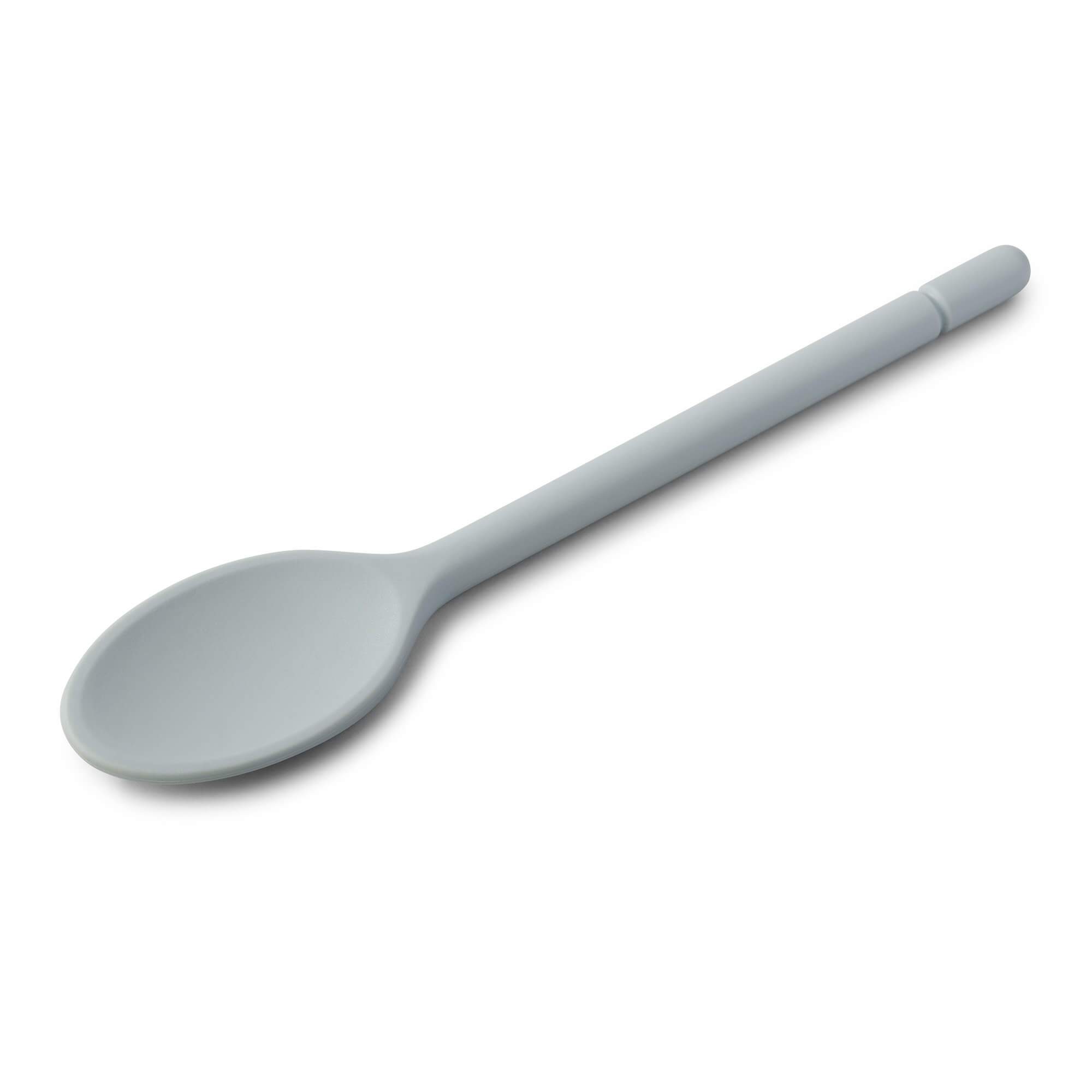 Zeal Traditional Silicone Cook's Spoon 30cm in Duck Egg Blue